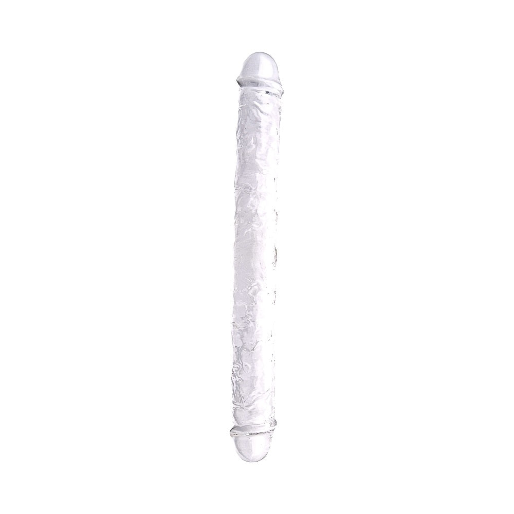 Double Ended Dildo Clear 15 Inch Loving Joy