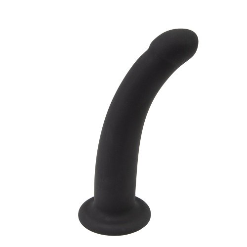 Silicone Dildo Cruved with Suction Cup 5 Inch Loving Joy