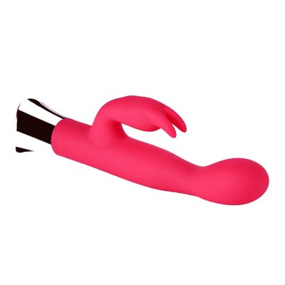 Slim Rabbit Vibrator Pink with Silicone Loving Joy